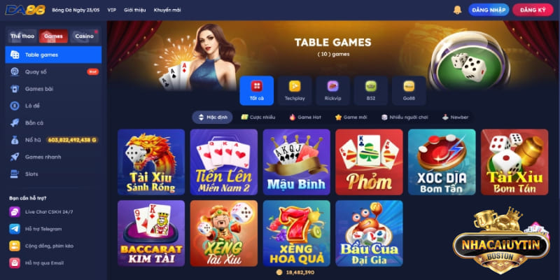 Da88 - Địa chỉ cá cược hàng đầu dành cho người chơi Việt