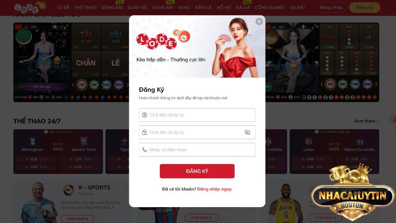 Lode88 là nhà cái nổi bật với giao diện thân thiện