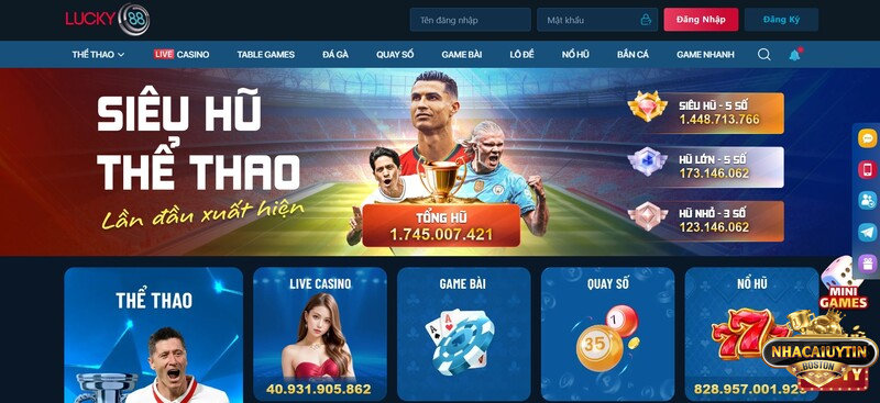 Lucky88 - Nhà cái cá cược đẳng cấp hàng đầu Châu Á