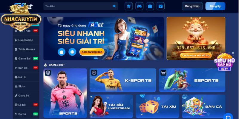 Fabet - Nhà cái uy tín 2025