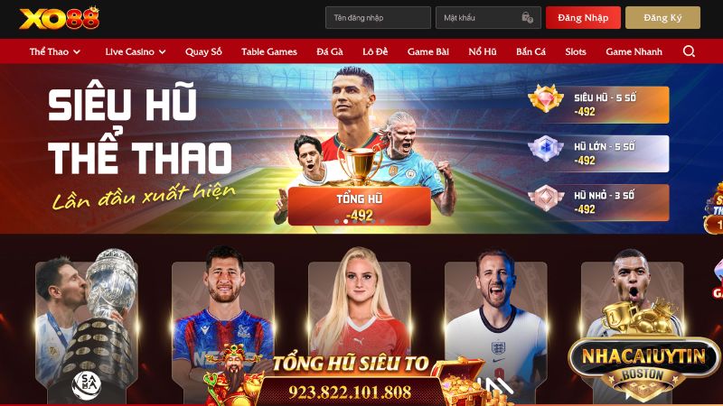 Xo88 - Nhà cái uy tín với hệ sinh thái giải trí đa dạng